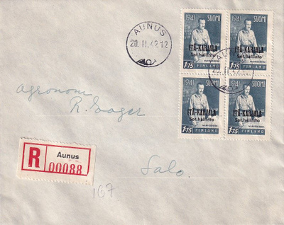 R-AUNUS MANNERHEIM NELILÖLLÄ - SALOON