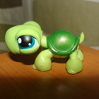 LITTLEST PET SHOP vihreäkilpi KILPIKONNA #187 - pikkukuva 4