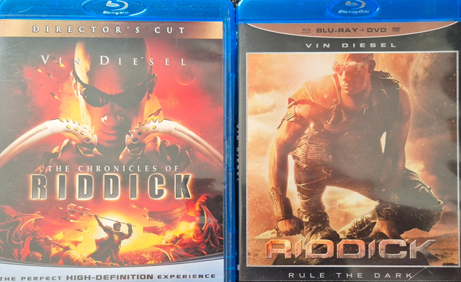 The Chronicles of Riddick +Riddick : Rule The Dark -Blu-Ray