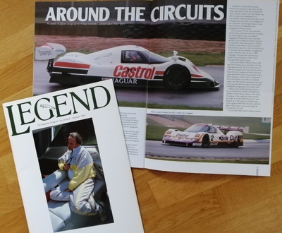 1989 Jaguar Legend lehti Summer 1989