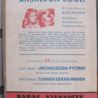 Bob Palmer: Ansaldon rooli, Fennia 1944. 125 s. - pikkukuva 2