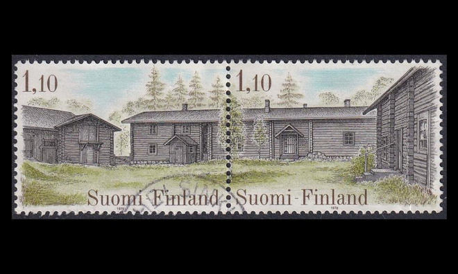 850-1p o Talonpoikaisrakennuksia (1979)