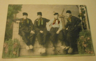 "Hollantilaisia" (lähettäjän ystäviä), Haag 1921 Suomeen