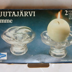 Nuutajärvi, Kerttu Nurminen, Lumme kynttilänjalka 2kpl - pikkukuva 1