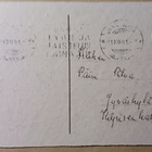 Pukki tuo kuusen, säkillä sekä reellä lahjoja, hopeoitu 1941 - pikkukuva 2