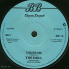 THE DOLL desire me / t.v. addict 45 -1979- uk kbd powerpop - pikkukuva 1