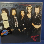 SCORPIONS - RHYTHM OF LOVE EX+/VG++ NIMMARIT 12" MAXI LP - pikkukuva 1