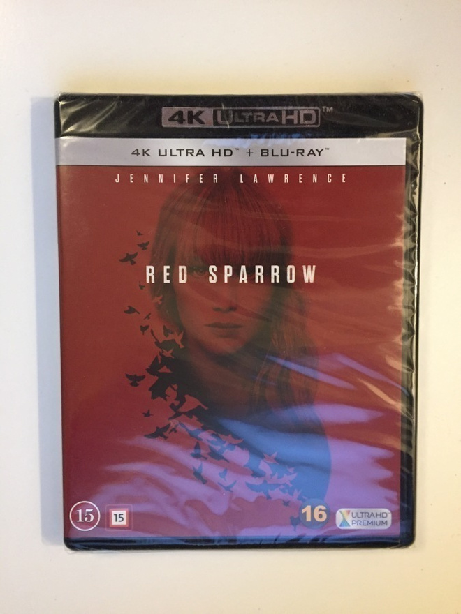 Red Sparrow (4K Ultra HD + Blu-ray) 2018 (UUSI)