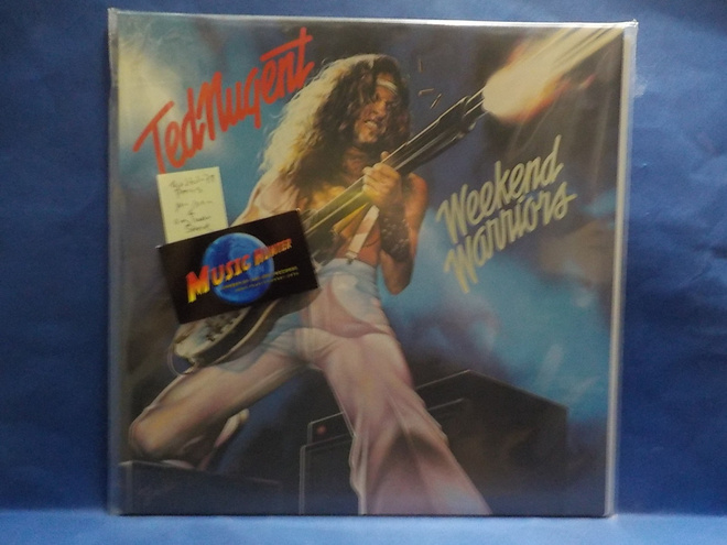 TED NUGENT - WEEKEND WARRIORS M-/M- 1ST HOL -78 PRESS LP