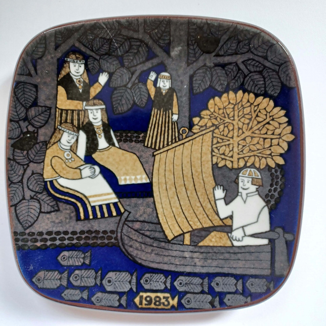 Arabia Kalevala-vuosilautanen 1983