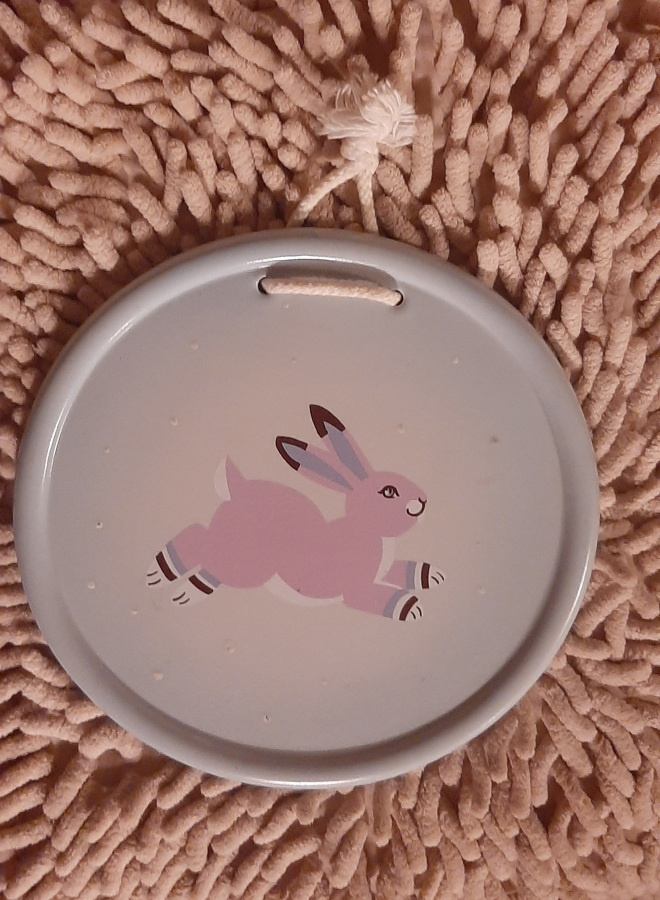 Pentik murrr murrr pyöreä koriste taulu pupu jänis
