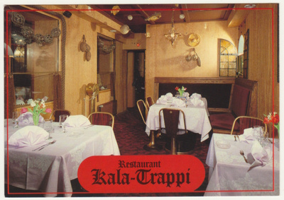 Naantali ravintola Kala-Trappi 1987