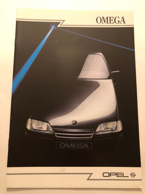 Myyntiesite - Opel Omega - 10/1986