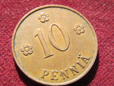 10 penniä 1930