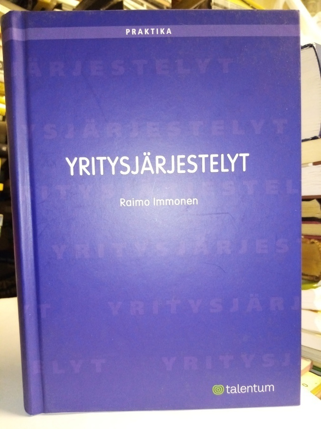 Immonen : Yritysjärjestelyt ( SIS POSTIKULU  )