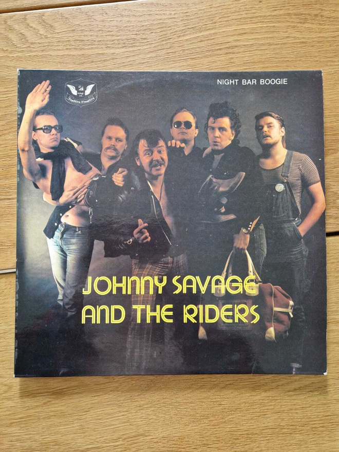 AUCTION - JOHNNY SAVAGE AND THE RIDERS LP