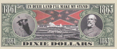 USA 1 MILJ. DOLLARS UNITED STATES DIXIE DOLLARS (K16-S34)
