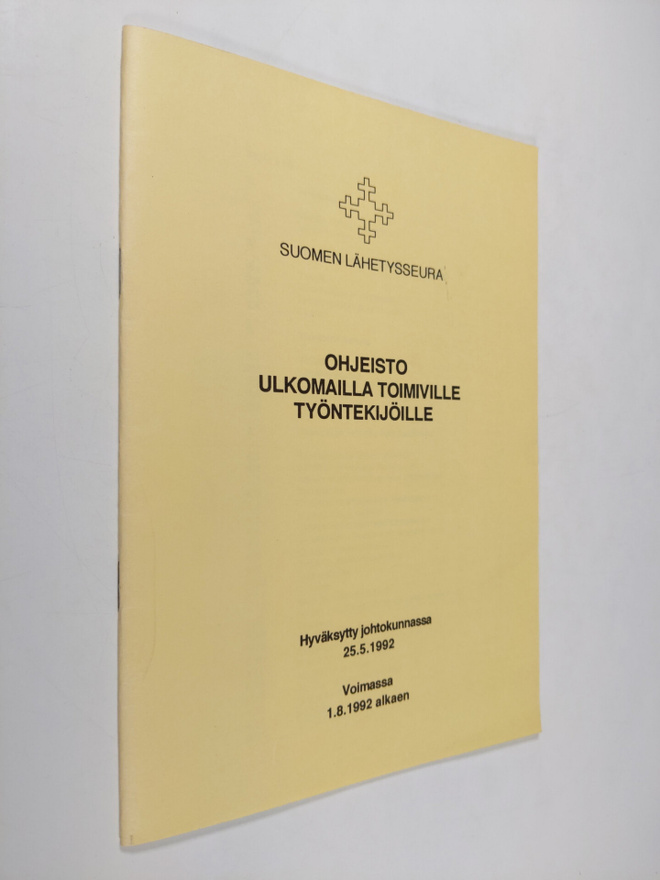 Ohjeisto ulkomailla toimiville työntekijöille