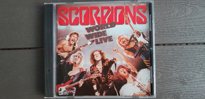 CD: Scorpions - World Wide Live (Vanha Painos 1985)