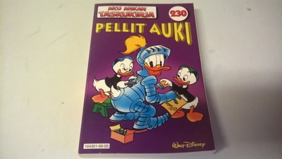 Aku Ankan taskukirja 230 Pellit auki