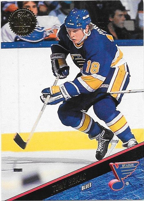1993-94 LEAF #329 Tony Hrkac St Louis Blues