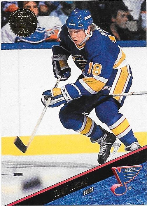 1993-94 LEAF #329 Tony Hrkac St Louis Blues