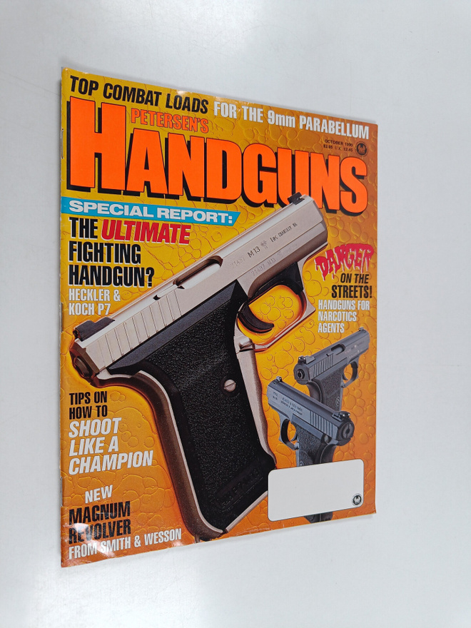 Handguns for sport & defence october 1990
