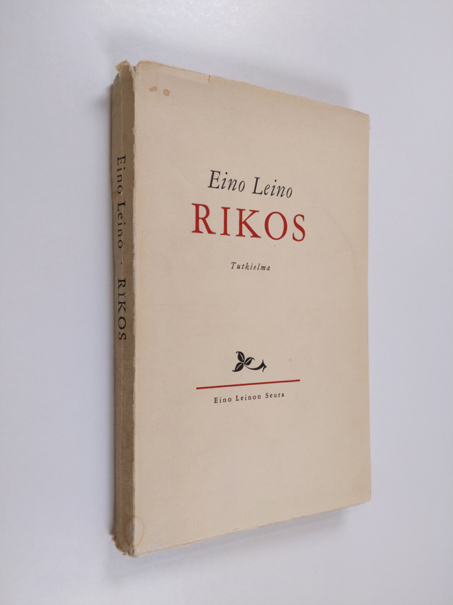 Eino Leino : Rikos : tutkielma (numeroitu)