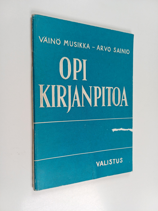 Väinö Musikka : Opi kirjanpitoa