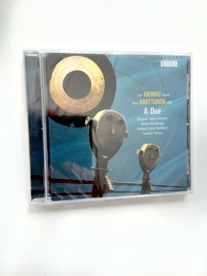 CD KARI KRIIKKU, ANSSI KARTTUNEN A Due, Duos for Clarinet...