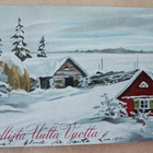 Lydia Svanström: Maatalo talven lumessa, Uusi Vuosi, p. 1911 - pikkukuva 1