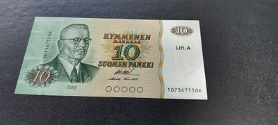 10mk 1980 Litt.A, OLL-Pun, KL 9-10