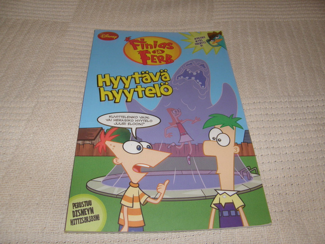 Disney Finias ja Ferb Hyytävä hyytelö