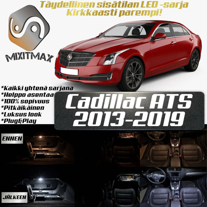 Cadillac ATS Sisätilan LED-sarja 16-osainen