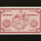 Saksa Notgeld 50 Pfennig, Wesel 1918 - pikkukuva 2