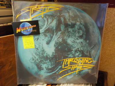STRATUS - THROWING SHAPES EX+/EX+ LP +