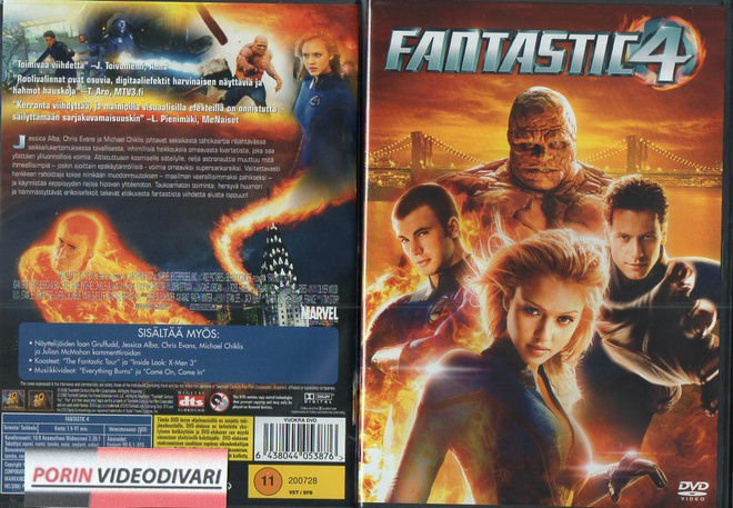 Fantastic 4	(26 911)	UUSI	-FI-	DVD	nordic,			2005