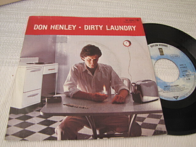 Don Henley Dirty laundry 7 45 saksa 1982 the eagles