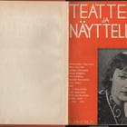 Salmelainen & Lahti: Teatteri ja näyttelijä,GUM 1937,sid,K3+ - pikkukuva 1