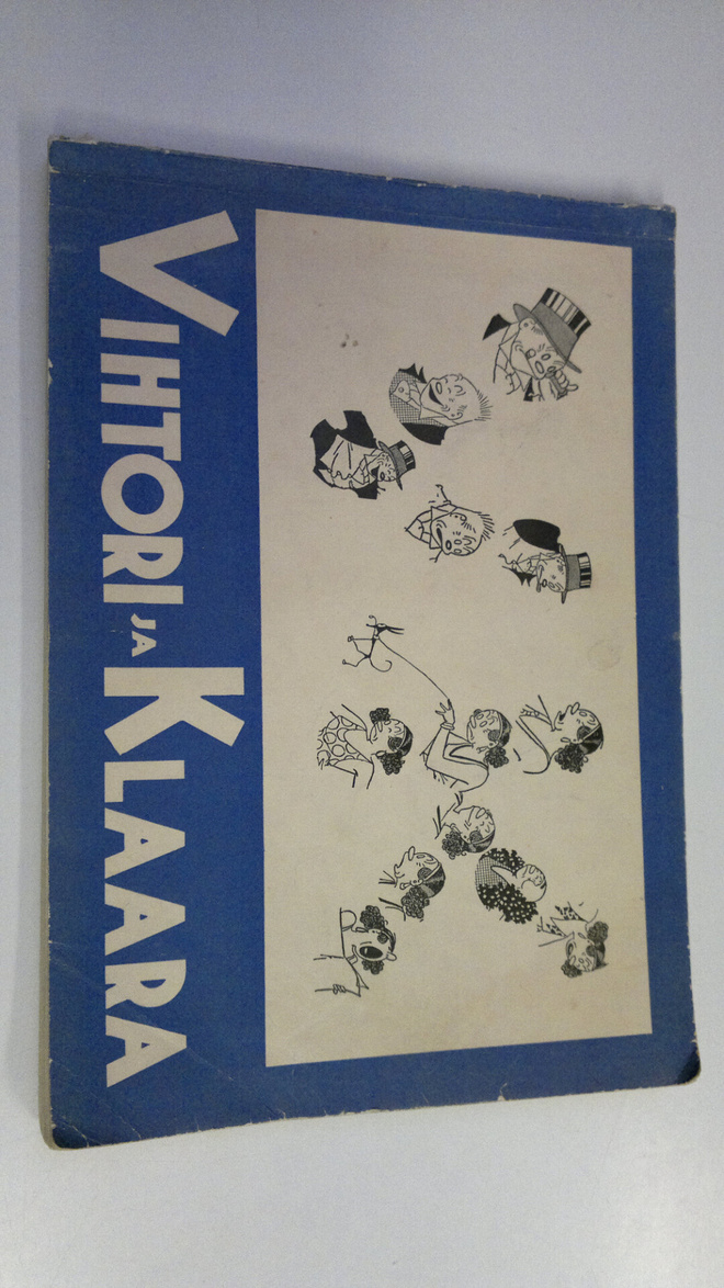 Vihtorin ja Klaaran "perhealbumi" v. 1934