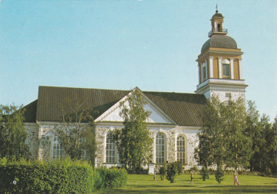 KIRKKOKORTTI - LEPPÄVIRRAN KIRKKO - 1