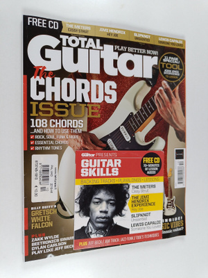 Total guitar october 2019 : The chords issue - 108 chords...
