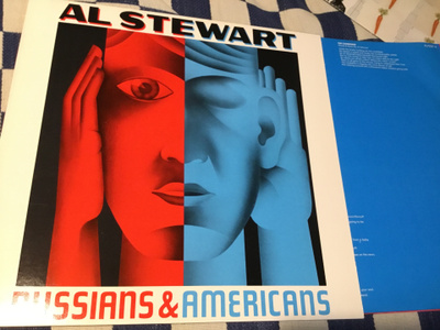 Al Stewart Russians and Americans Lp 1984 Nm ger RCA inn