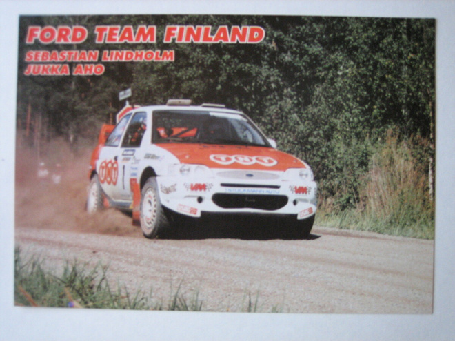 Ford rallikortti 3 C: Ford Escort / Sebastian Lindholm