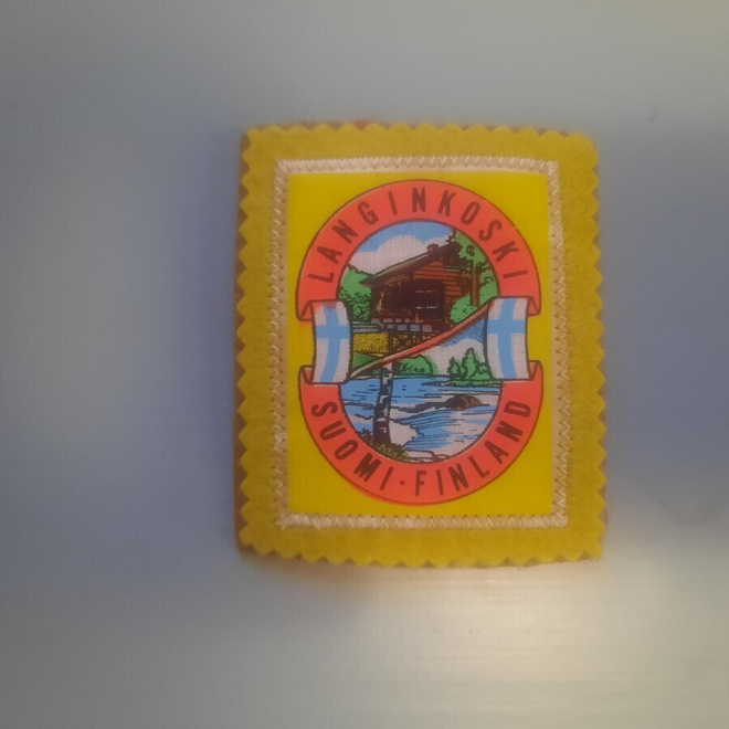 hihamerkki kangasta Kotka Langinkoski
