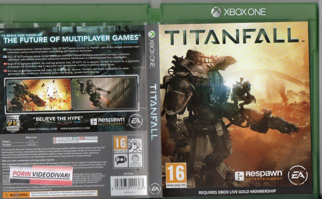 Titanfall	(18 193)	k		XBOXONE					requires live gold memeber