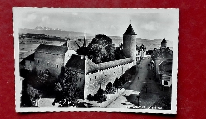Chateau du Romont (Sveitsi n. 1900) postikortti