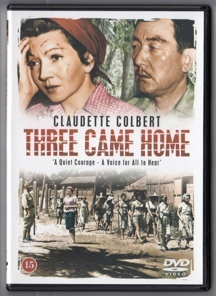 Kolme palasi kotiin (1950)  Claudette Colbert (UUSI)