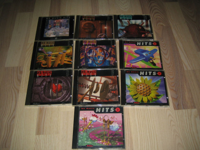 Mr. Music CD-levyt 90-luvun puolivälistä 10kpl