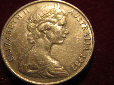 20 cents 1982. Australia